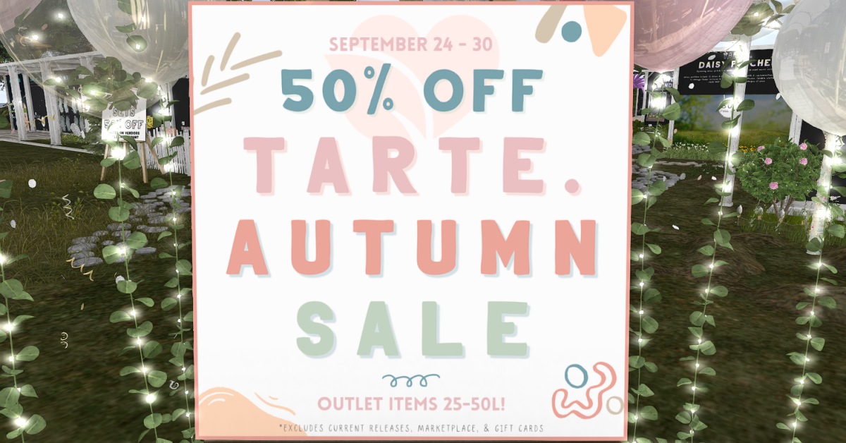 Tarte Autumn Sale – 50% Off Storewide!