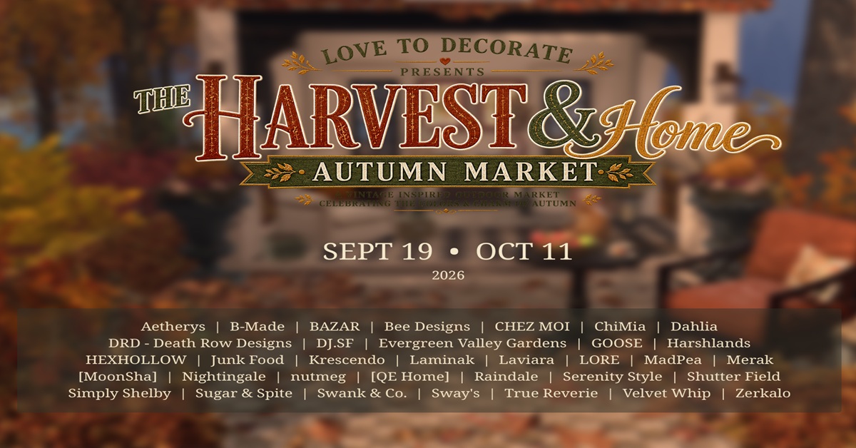 Love To Decorate Presents: The Harvest and Home Autumn Market