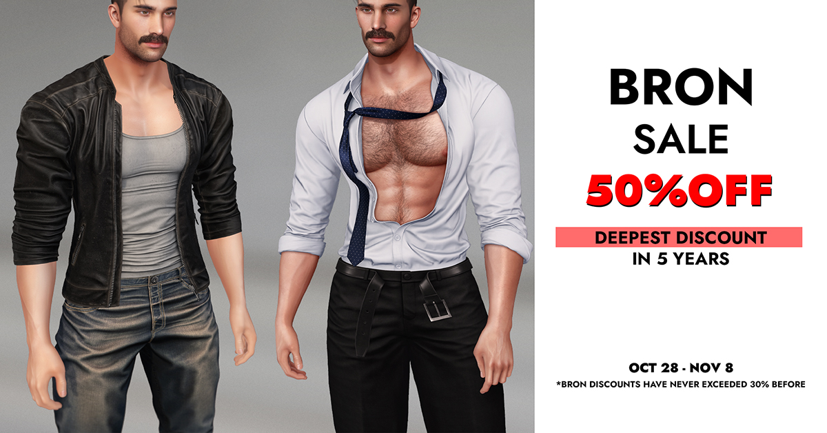 50% Off Sale at Bron