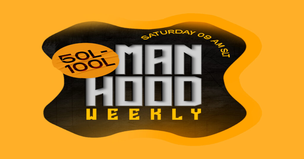 Manhood Weekly — October 17, 2026