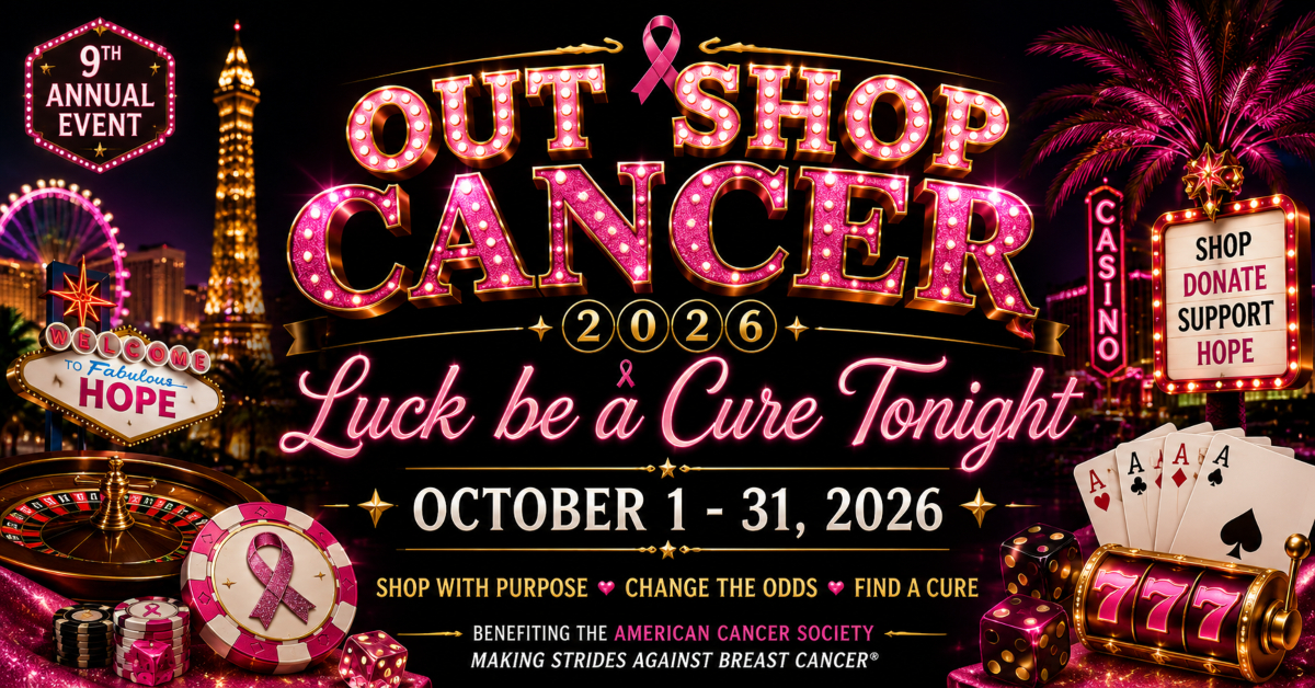 It’s Time To Even The Odds And Out Shop Cancer!