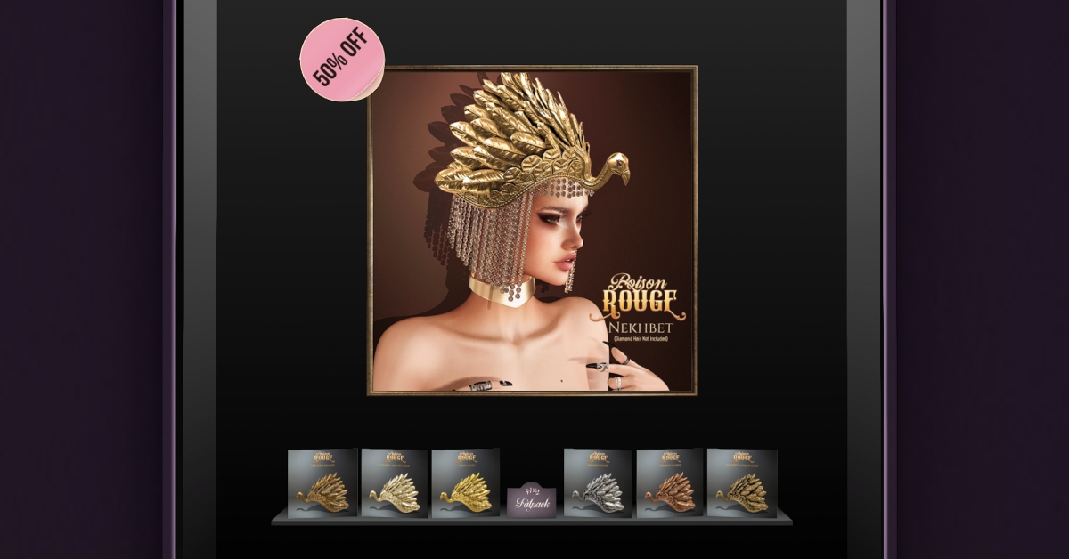 50% Off from Poison Rouge Only at The Outlet